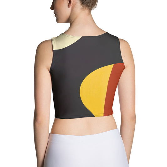 DMV 0421 Retro Art Crop Top