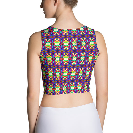 DMV 1010 Psy Artsy Crop Top