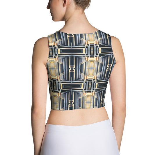 DMV 2058 Conceptual Artsy Crop Top