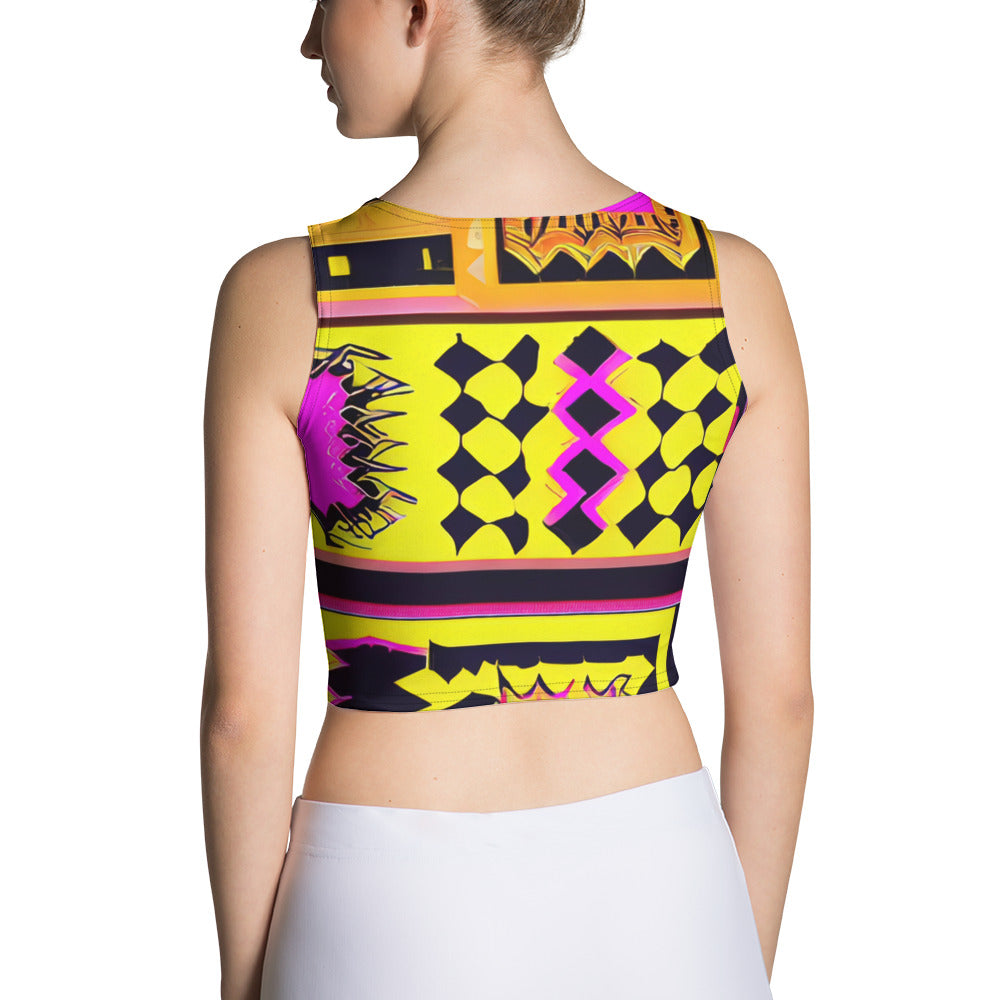 DMV 1680 Boho Crop Top