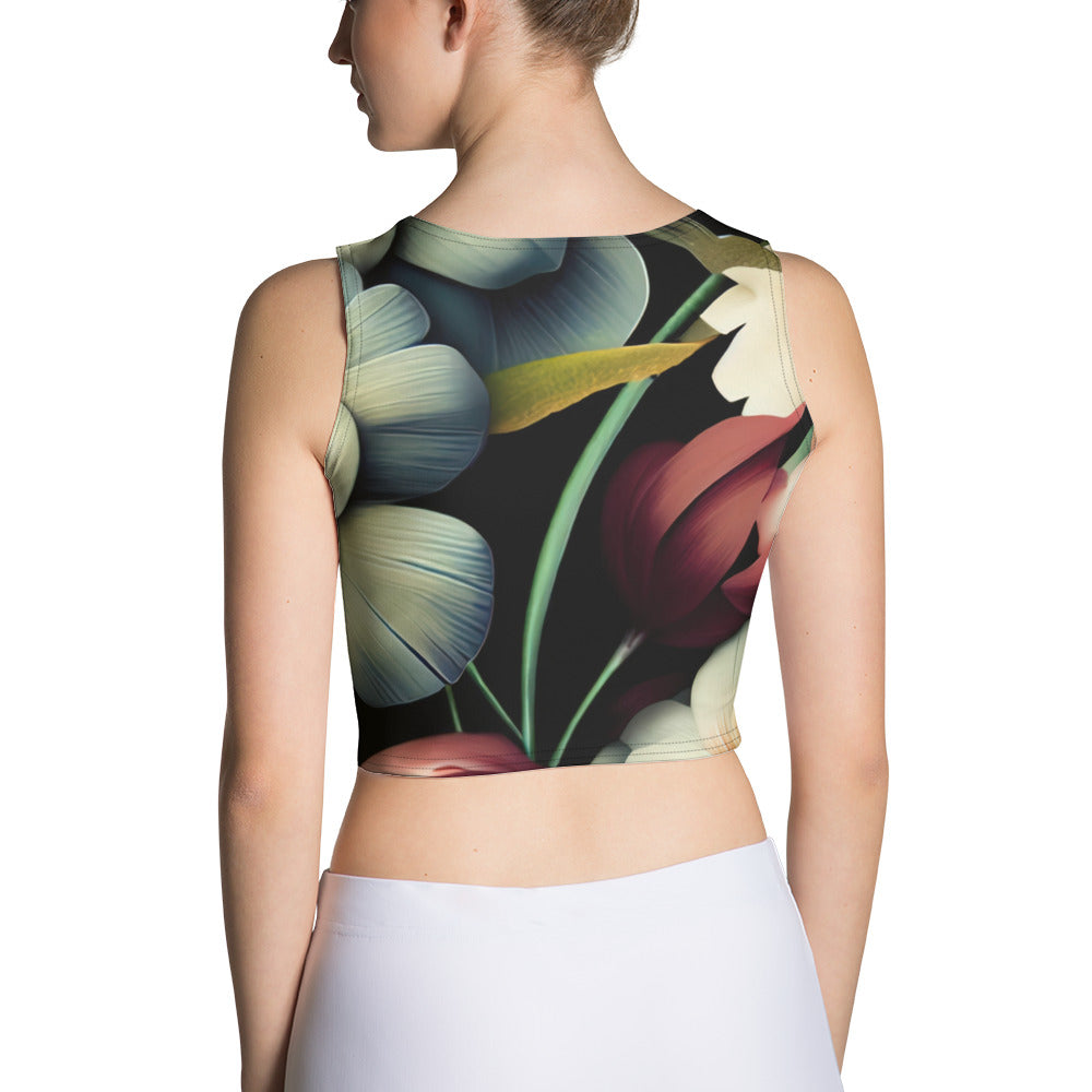 DMV 0881 Floral Crop Top