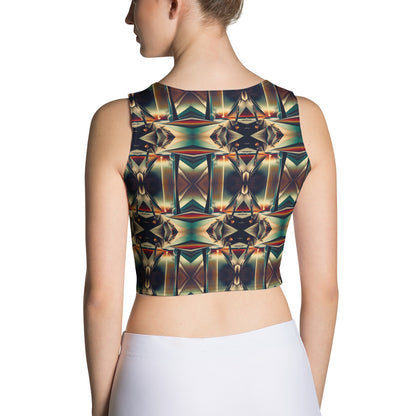 DMV 0676 Conceptual Artsy Crop Top