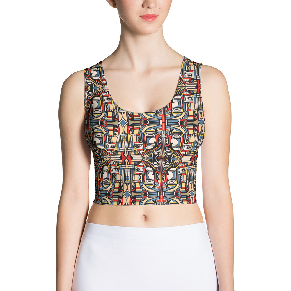 DMV 0283 Chic Boho Crop Top