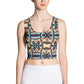 DMV 0275 Conceptual Artsy Crop Top