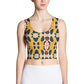 DMV 0236 Vintage Artsy Crop Top