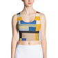 DMV 0072 Abstract Art Crop Top