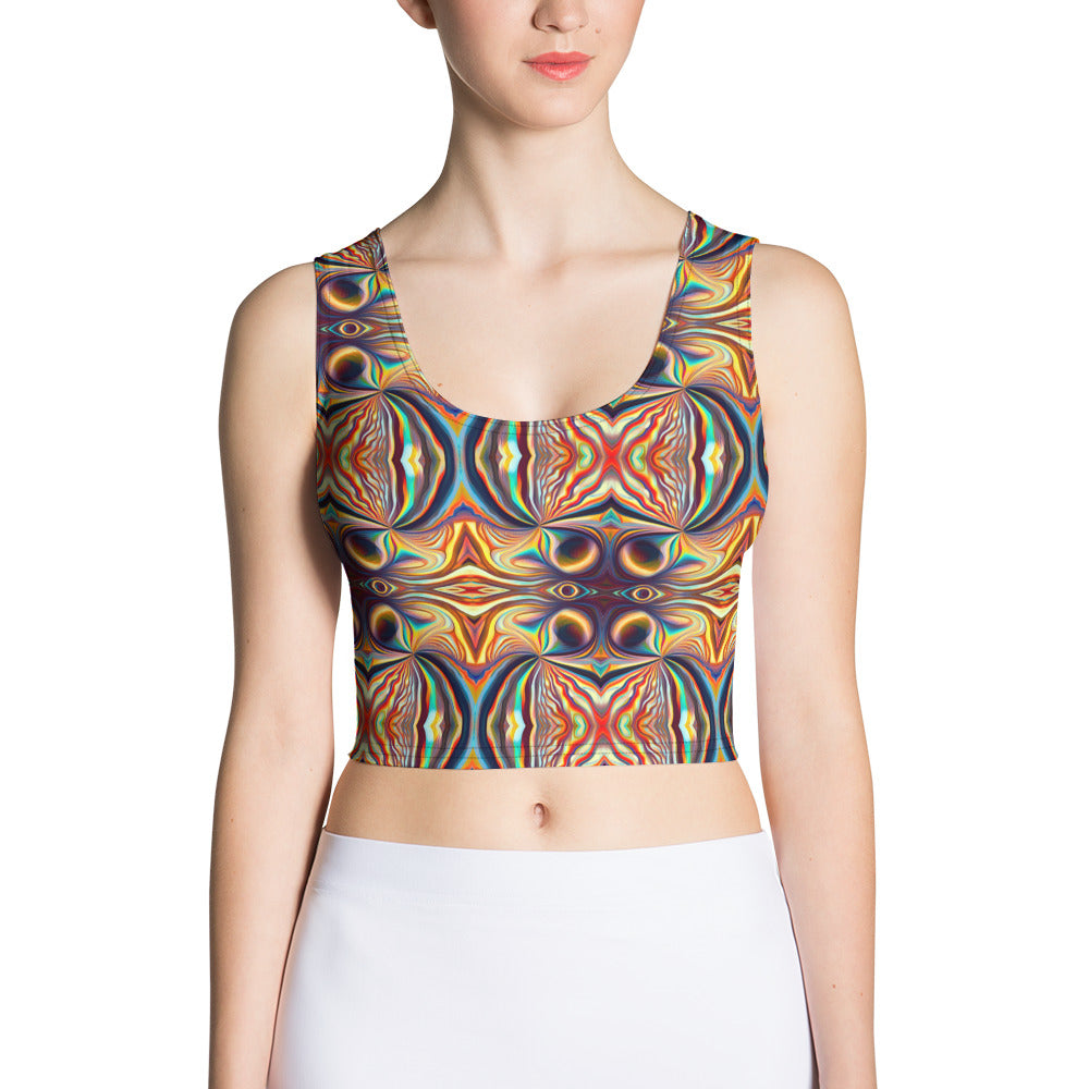 DMV 0027 Psy Artsy Crop Top