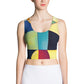 DMV 0024 Abstract Art Crop Top