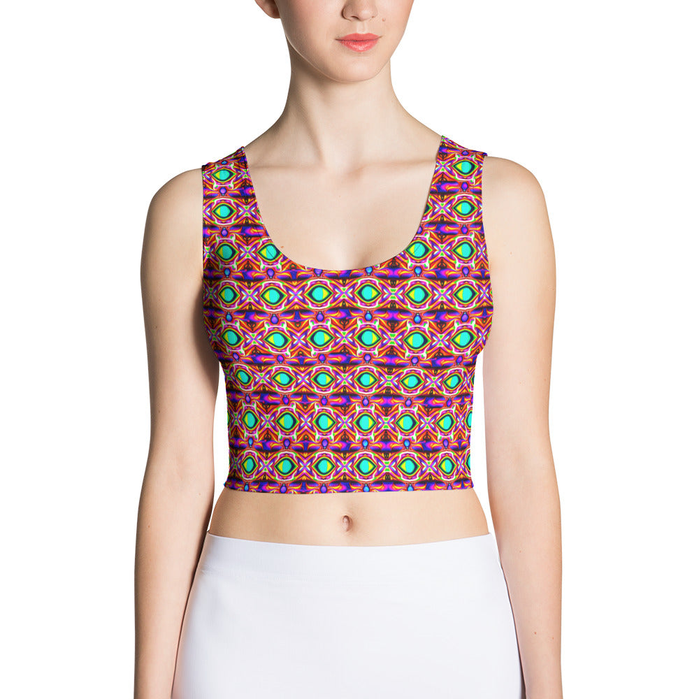 DMV 0046 Psy Artsy Crop Top