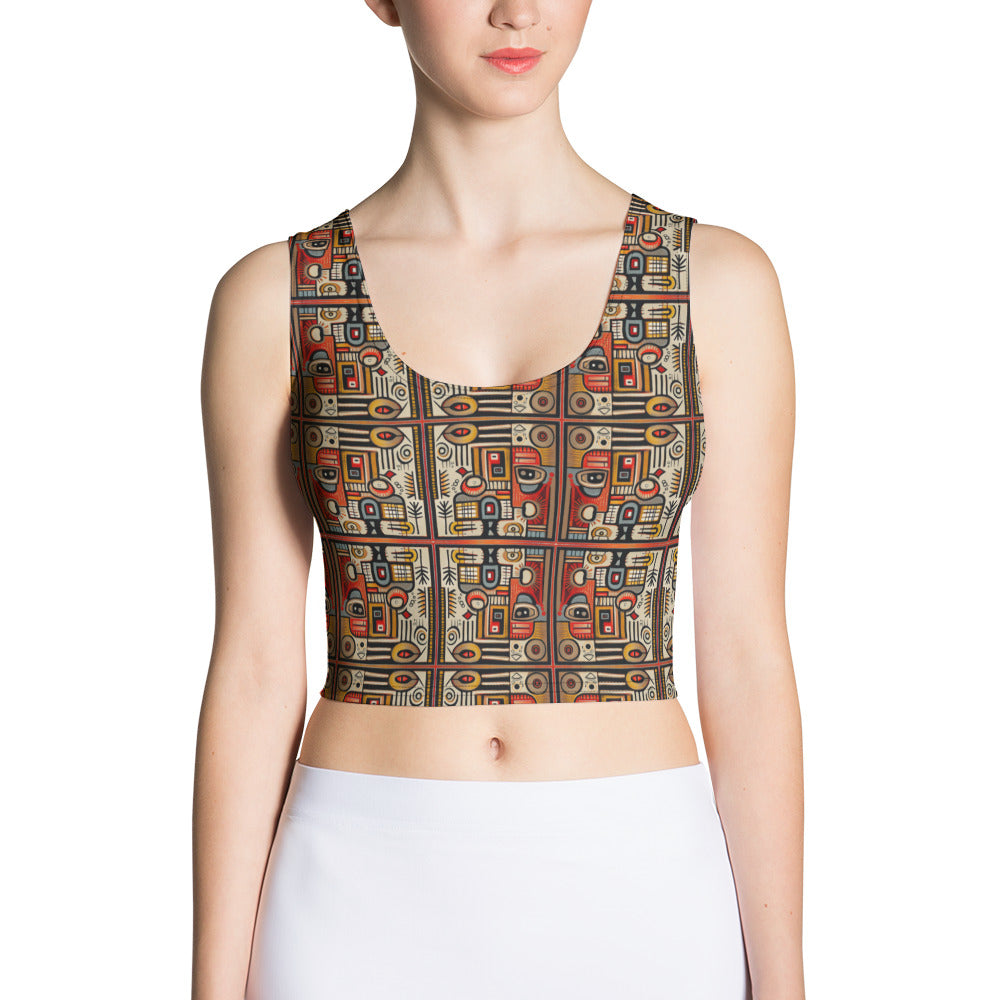 DMV 0073 Classic Boho Crop Top