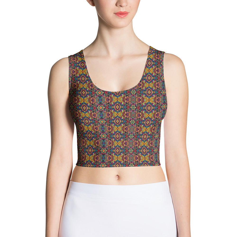 DMV 0087 Psy Artsy Crop Top