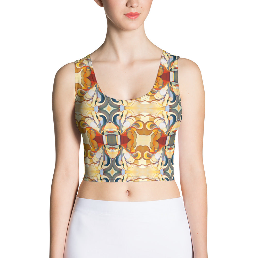 DMV 0089 Chic Boho Crop Top