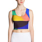 DMV 0255 Retro Art Crop Top