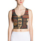 DMV 0256 Retro Art Crop Top