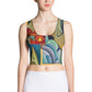 DMV 0237 Retro Art Crop Top