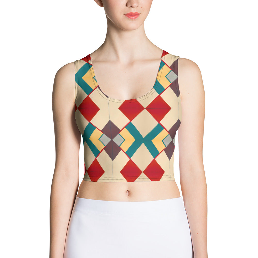 DMV 0129 Classic Boho Crop Top