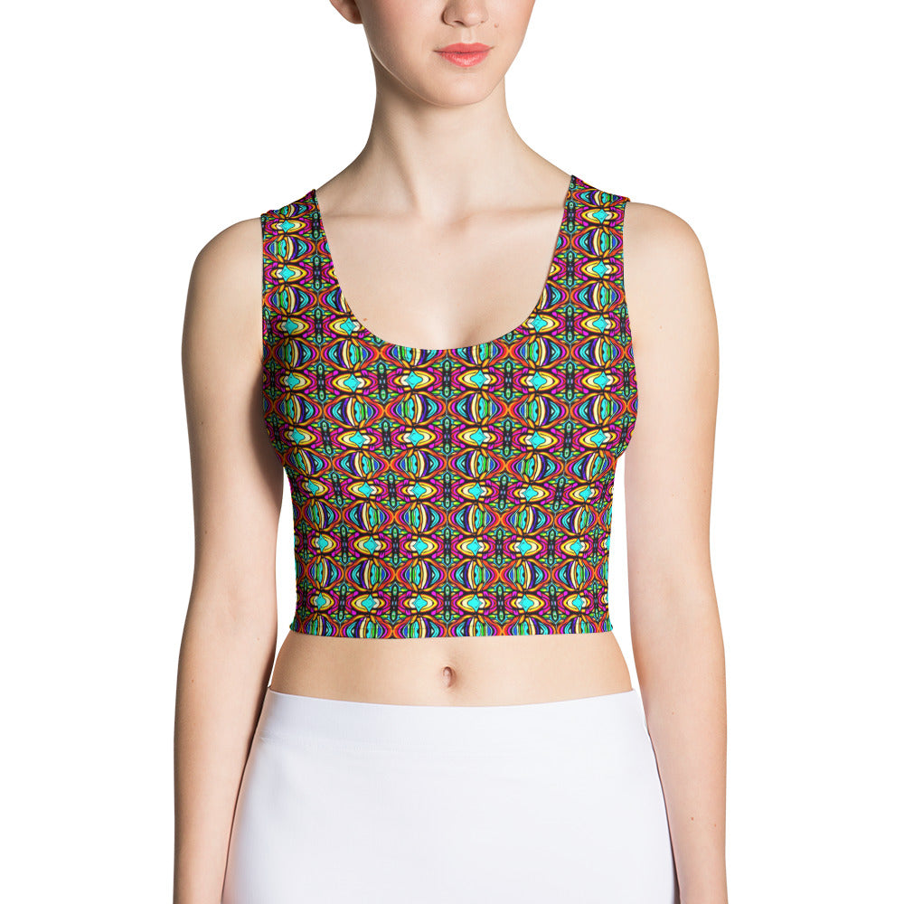 DMV 0241 Psy Artsy Crop Top