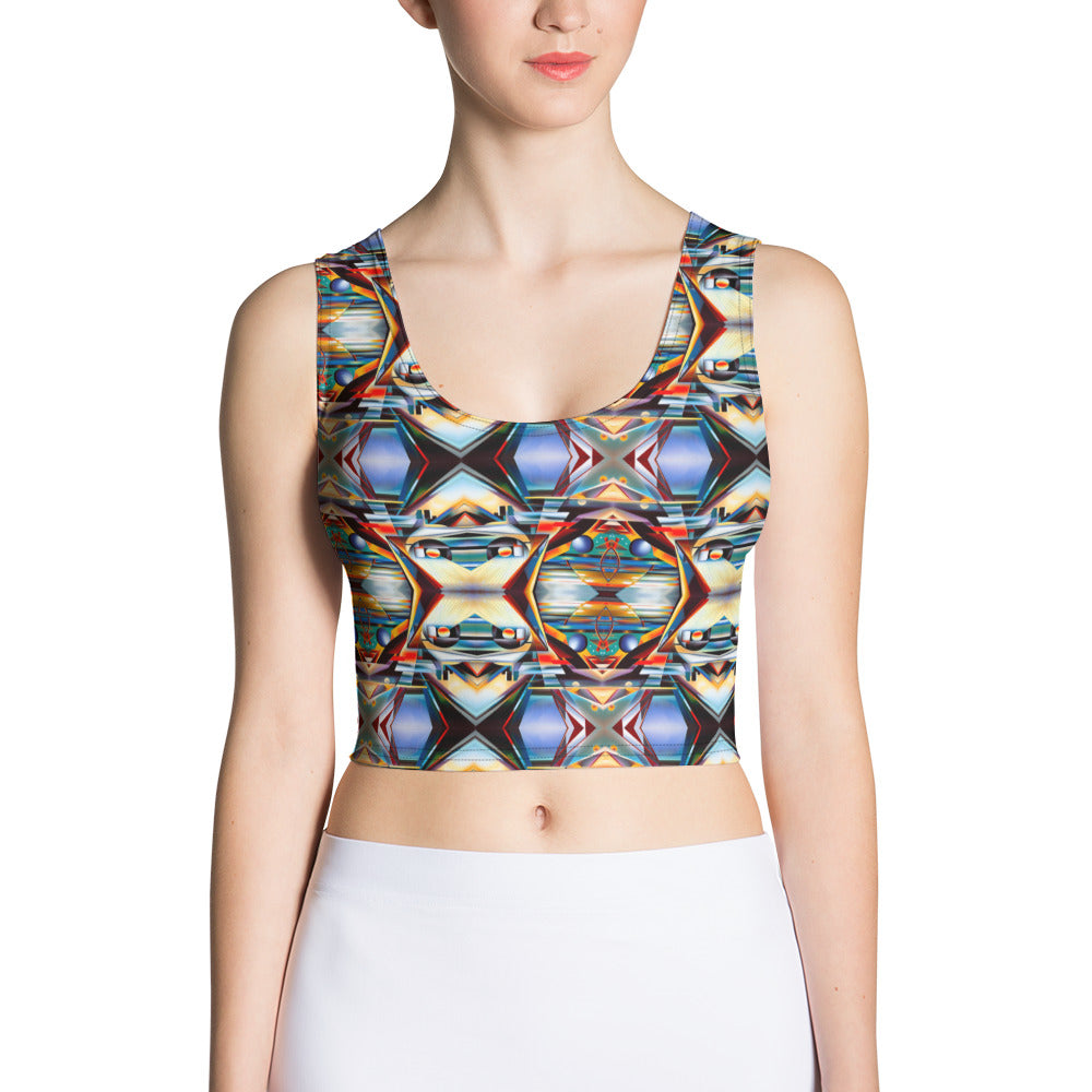 DMV 0221 Conceptual Artsy Crop Top