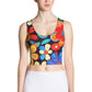 DMV 0257 Floral Crop Top