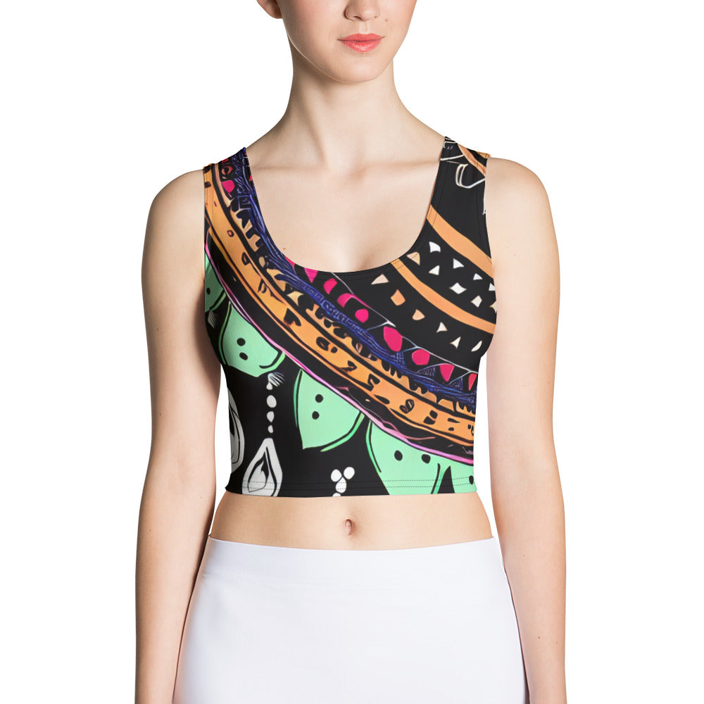 DMV 0180 Boho Crop Top