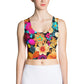 DMV 0259 Floral Crop Top