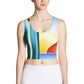 DMV 0262 Retro Art Crop Top