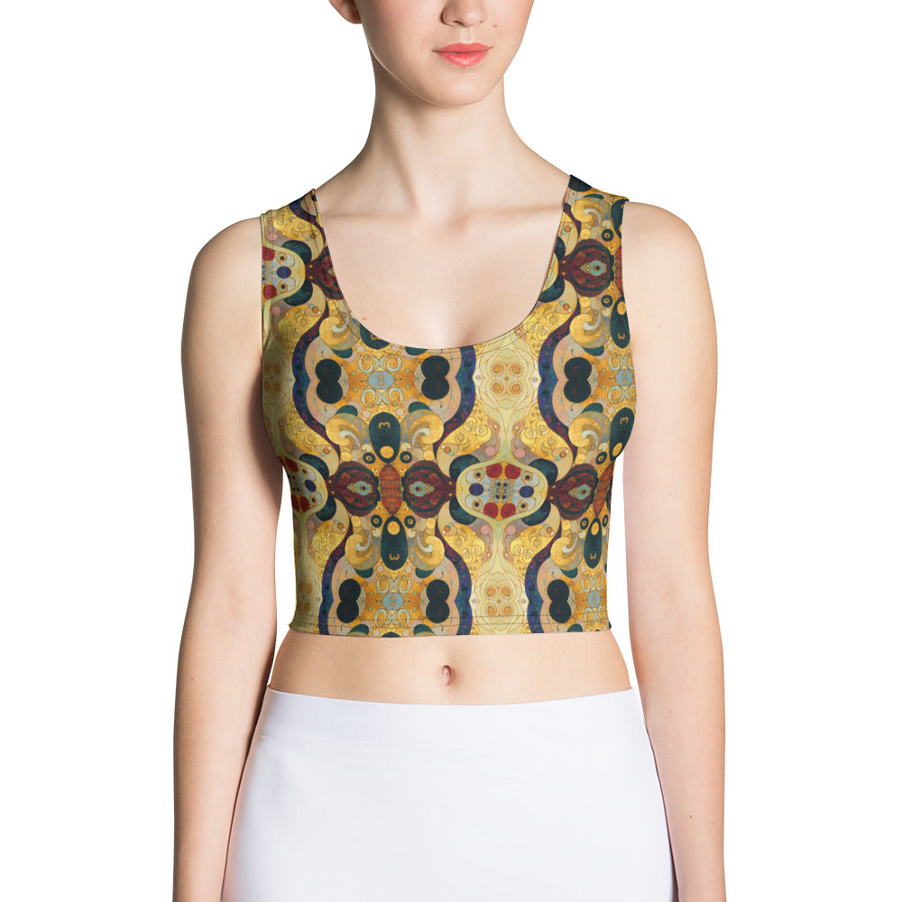 DMV 0407 Chic Boho Crop Top