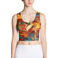 DMV 0416 Abstract Art Crop Top