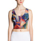 DMV 0308 Abstract Art Crop Top