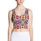 DMV 1357 Psy Artsy Crop Top