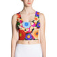 DMV 0309 Floral Crop Top