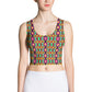 DMV 1343 Psy Artsy Crop Top