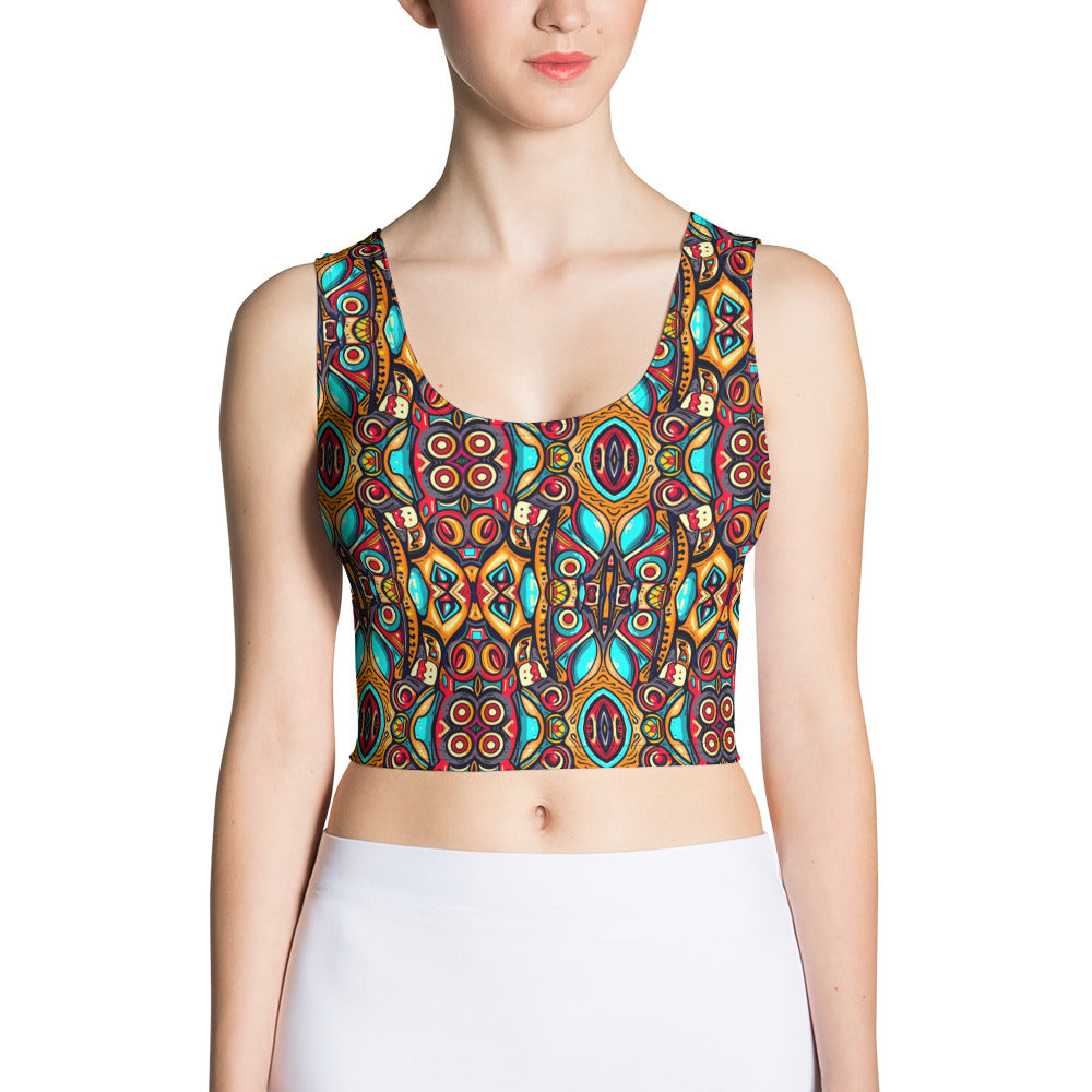 DMV 0426 Psy Artsy Crop Top