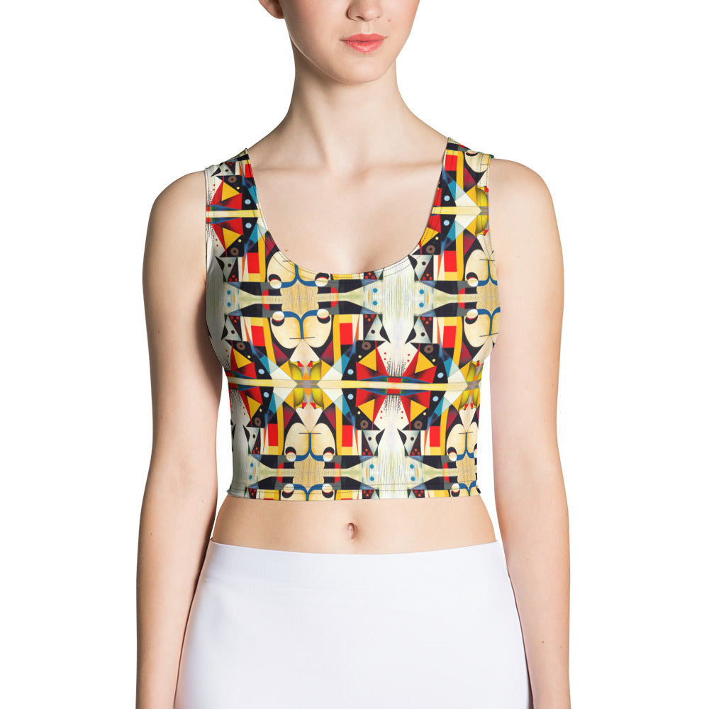 DMV 0517 Chic Boho Crop Top