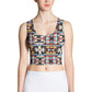 DMV 1879 Geo Boho Crop Top