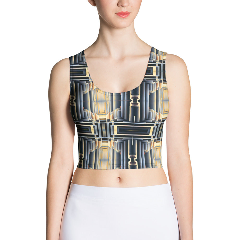 DMV 2058 Conceptual Artsy Crop Top