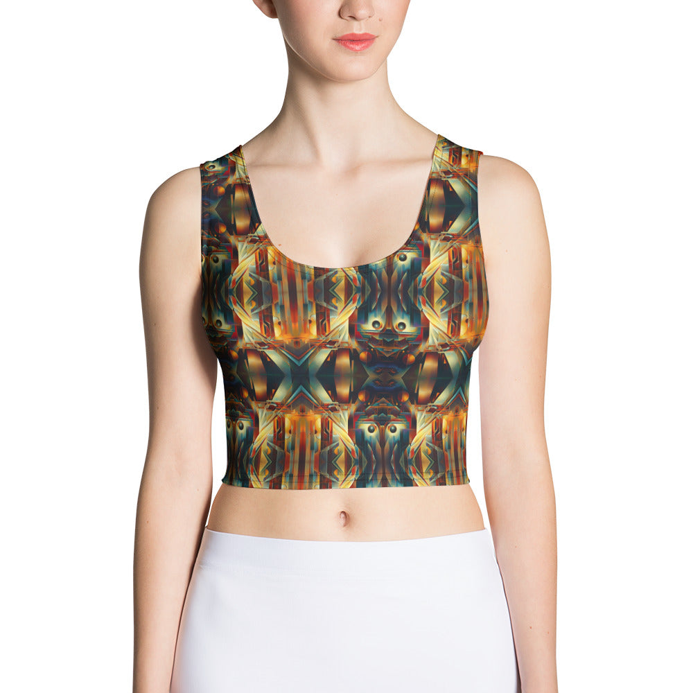 DMV 0593 Conceptual Artsy Crop Top