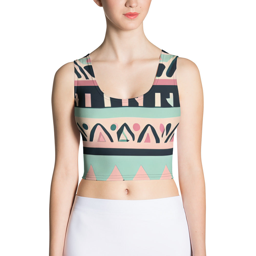 DMV 0451 Boho Crop Top