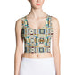 DMV 0751 Geo Boho Crop Top