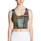 DMV 1505 Retro Art Crop Top