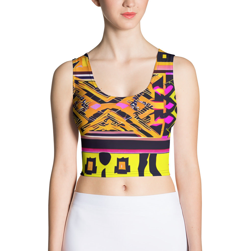 DMV 1680 Boho Crop Top