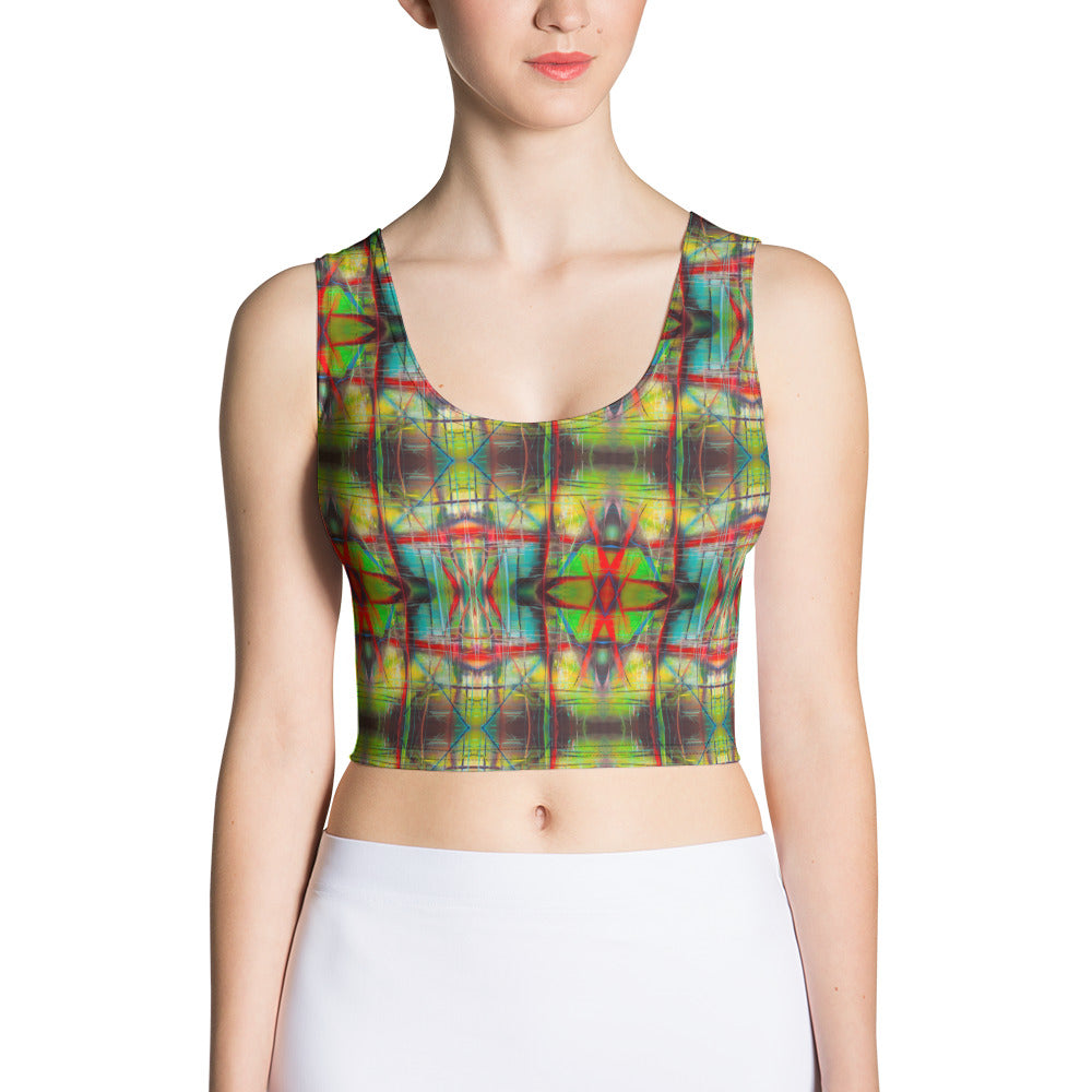 DMV 2104 Avant Garde Artsy Crop Top