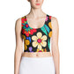 DMV 1259 Floral Crop Top