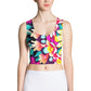 DMV 0787 Floral Crop Top