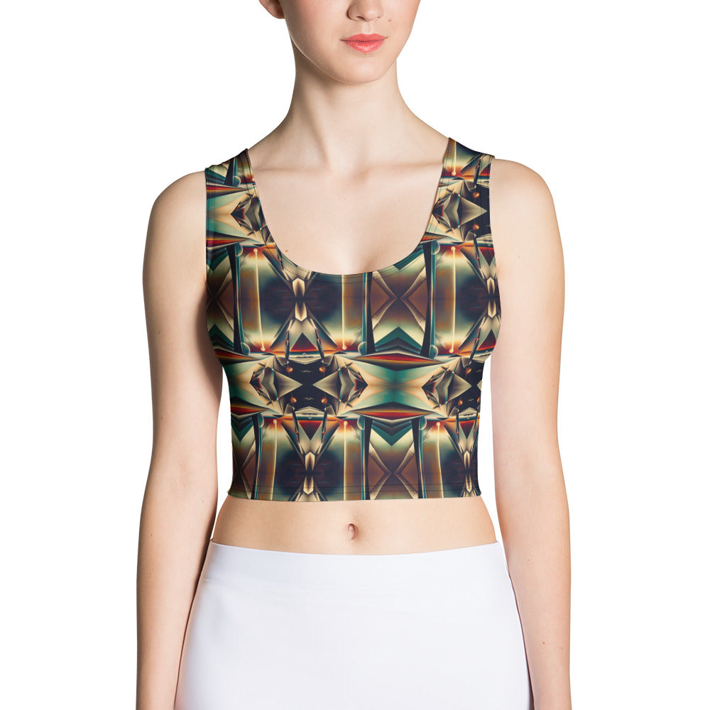 DMV 0676 Conceptual Artsy Crop Top