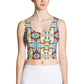 DMV 0533 Geo Boho Crop Top