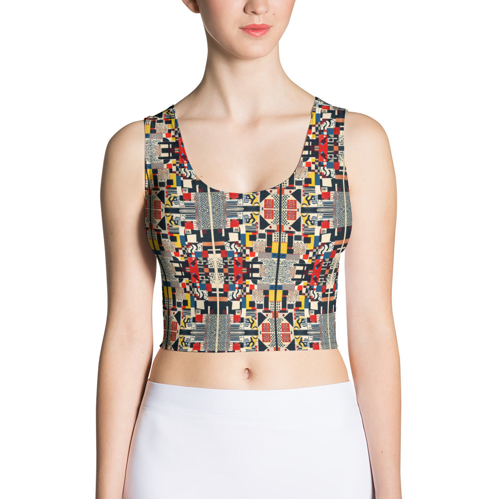 DMV 2051 Chic Boho Crop Top