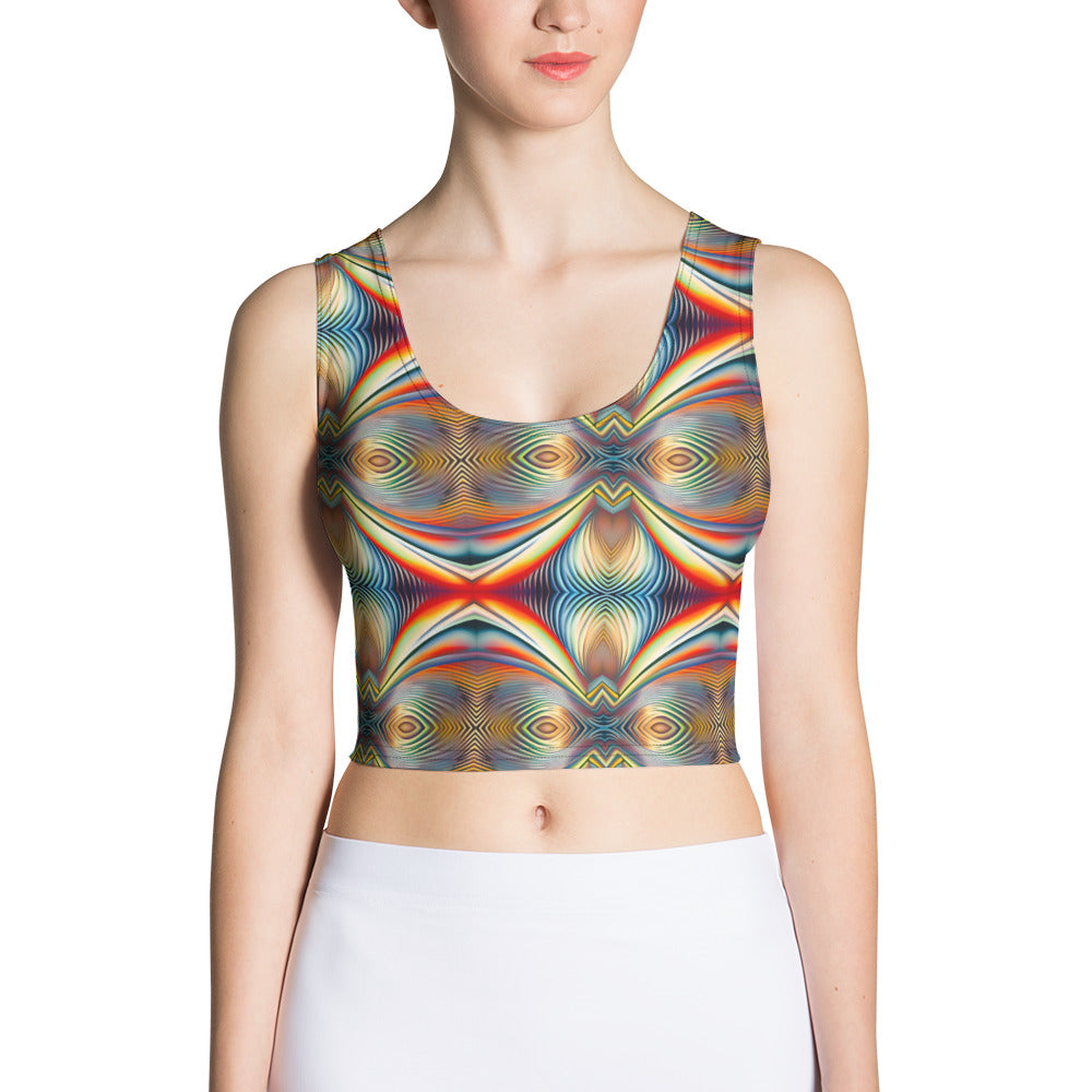 DMV 2128 Psy Artsy Crop Top