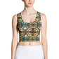 DMV 1052 Conceptual Artsy Crop Top