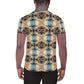 DMV 0273 Chic Boho All-Over Print Men's Athletic T-shirt